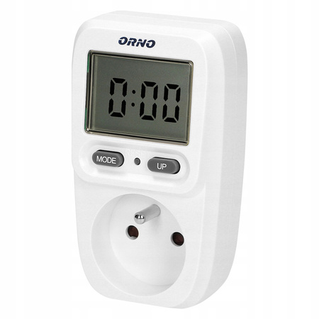 Wattmeter mit LCD-Anzeige Messgerät Energieverbrauchsmessgerät für ORNO-Steckdose
