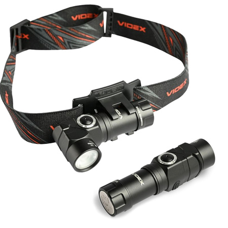 Taktische wiederaufladbare LED-Taschenlampe wasserdicht 10W 600lm 5000K A244RH VIDEX