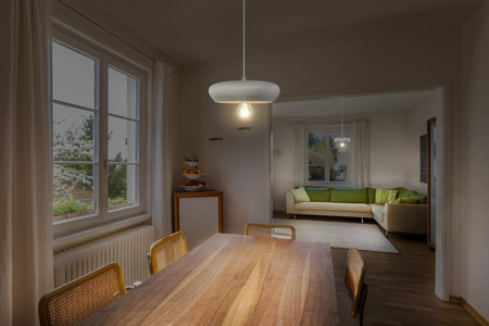 Dekorative Decke Pendelleuchte E27 Überhang Weiß Dekor Ledvance