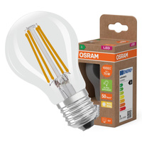 LED-Glühbirne A60 E27 5W = 75W 1055lm 2700K Warm 300° Filament CLASSIC ENERGY EFFICIENCY Osram