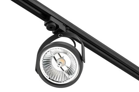 Schienenstrahler LEON ES111 Deckenleuchte Beweglich schwarz