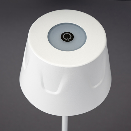 FIORA LUMILED LED Garten Stehend Dekorativ Tisch Nachtlicht USB Dimmbar Touch Weiß