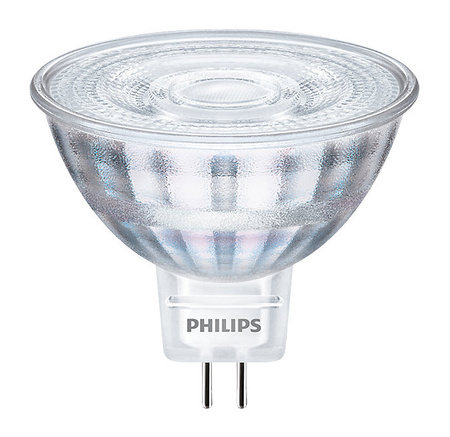 MR16 LED Leuchtmittel 4,4W = 35W 345lm 2700K Warm 36° 12V PHILIPS Strahler