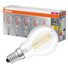 5x LED Lampen E14 P45 4W = 40W 470lm 2700K warmes Filament OSRAM-Sockel