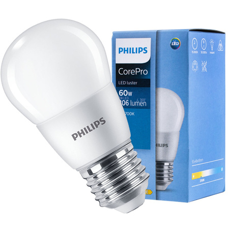 E27 LED Lampen 7W = 60W 806lm 2700K Warm PHILIPS