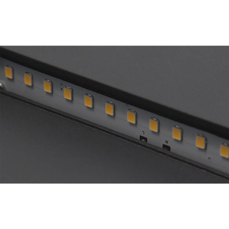 Gartenlampe LED Elevation Wandleuchte SANTIEGO 4W IP54 4000K Rund