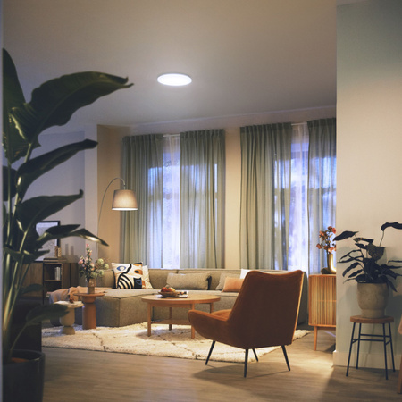 Plafond LED-Deckenleuchte 40W CCT 2700-6500K DIMMABLE 47cm IZSO + PHILIPS PILOT