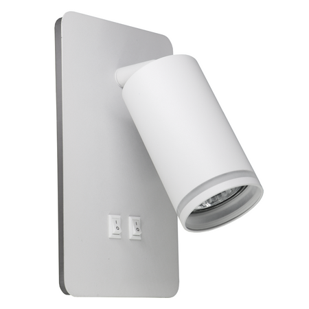 Wandlampe 6W 300lm 4000lm Neutral 120° 1 xGU10 Weiß PARIS Sanico Goldlux
