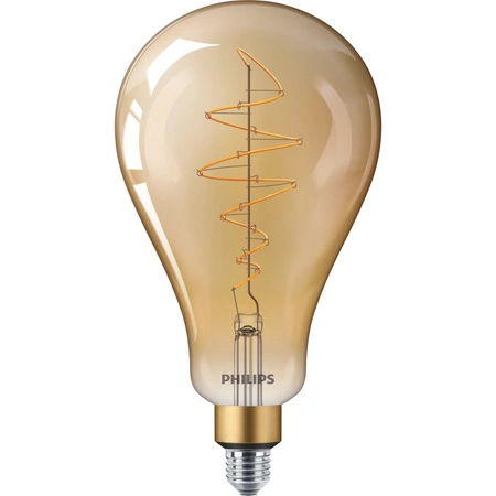LED Lampen E27 A160 7W = 40W 470lm 1800K Warm Filament Amber PHILIPS Dimmbar