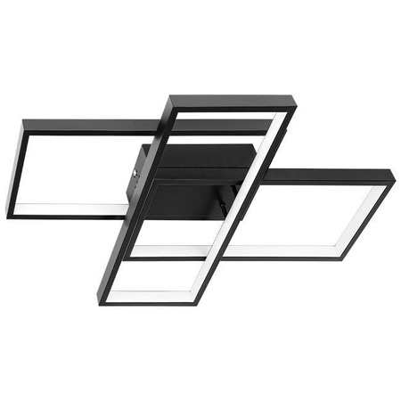 LED-Kronleuchter Deckenleuchte 72W CCT GALAXIS ORION Schwarz + Controller Fernbedienung