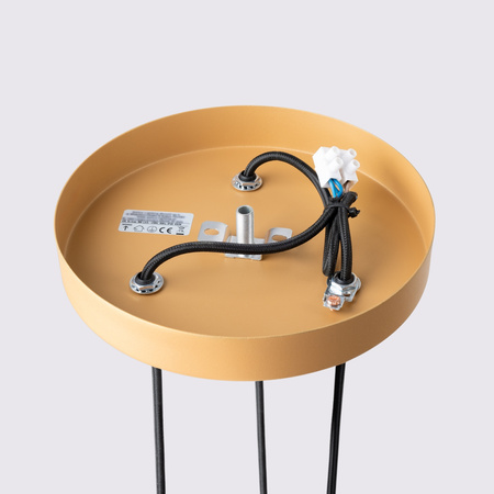 Decke Hängelampe Tuba Spot 3x GU10 Gold Carbon Deep Space SL.1557 Sollux