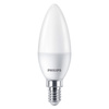 6x LED-Lampe E14 Kerze B35 4.9W = 40W 470lm 2700K Warm Essential Philips
