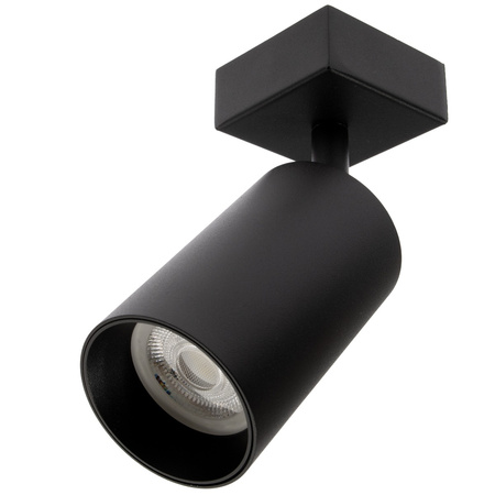 QUALIS SPOT Deckenleuchte Reflektor Halogen GU10 Fassung schwarz