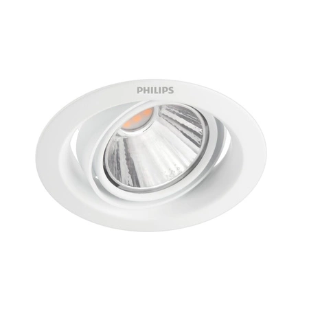 LED-Einbauleuchte 7W 420lm 2700K SceneSwitch Weiß Pomeron Philips
