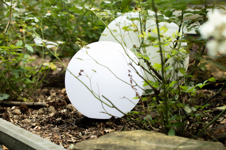 Gartenlampe LED Solarbetriebene RGB Kugel 30 cm