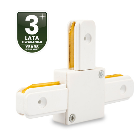 Dreifach-T-Verbinder weiß für einphasige Sammelschienen – Sammelschienen