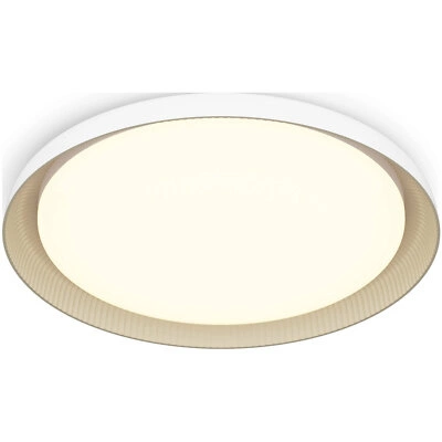 LED Plafond Deckenleuchte 10W 1850lm 2700K SceneSwitch Weiß Pebblo Ultra Efficient Philips