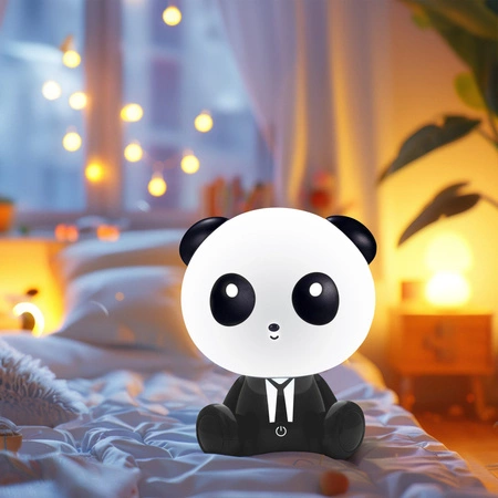 LED Dekorative Lampe 2.5W 59lm Weiß Schwarz Dimmbar Panda Sanico Goldlux