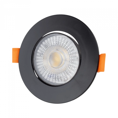 LED-Einbauleuchte 3W / 5W / 7W CCT Schwarz Rund DOWNLIGHT Ecolight