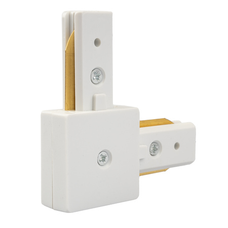 Eckverbinder für 1-Phasen-Stromschienen-System Weiß LUMILED