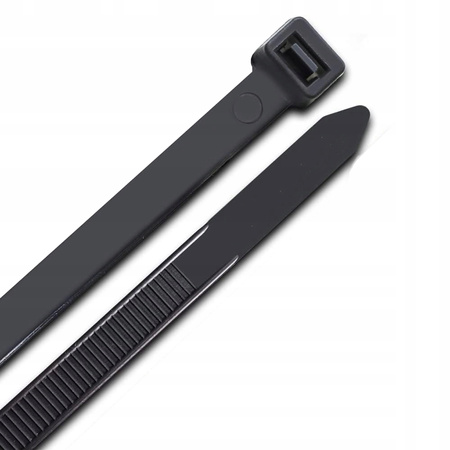 Starker Kabelbinder 3,6x250mm schwarz 100 Stück ECOLIGHT