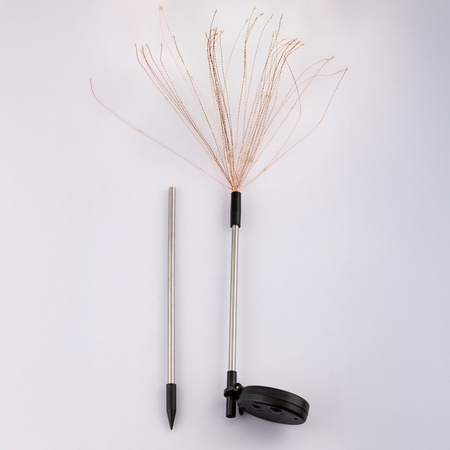 LOTUS LED Solar Garten Lampe Fahren Dekorative Gebläse Feuerwerk RGB LUMILED