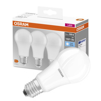 3x LED Lampe E27 A60 14W = 100W 1521lm 4000K Neutral 360° OSRAM