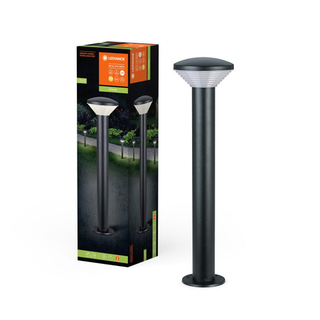 Stehende Solar-Mastleuchte für den Außenbereich 2W 140lm 3000K IP44 Endura Ledvance Grau