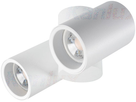 Aufputz-Halogen SPOT TUBA Bewegliche Leuchte 2xGU10Weiß BLURRO Kanlux