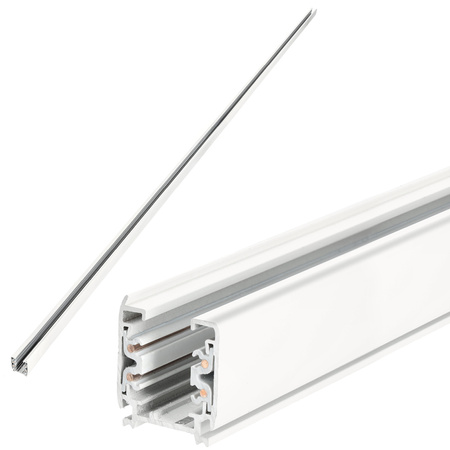 Beleuchtung Stromschiene 3-Draht 2m Weiß Kobi