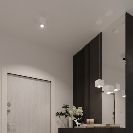 QUAD 2 2xGU10 Halogen-Anbauleuchte Minimalist Weiß SOLLUX