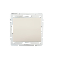 Einpoliger Schalter ohne Rahmen LOGI cream KANLUX