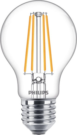 E27 A60 LED Lampen 8,5 W = 75 W, 1055 lm, 2700 K, warmes Filament PHILIPS