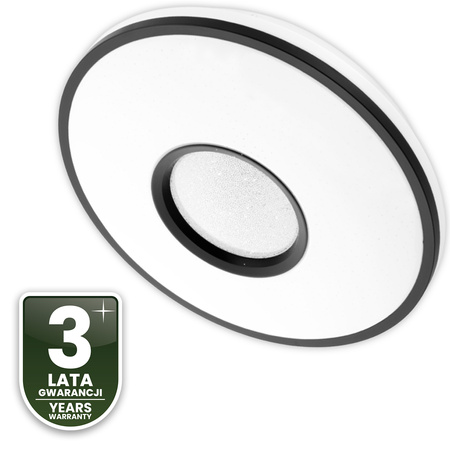 Plafond LED Aufbaumontage VERUS 48W CCT Weiß Rund 40cm + LUMILED PILOT