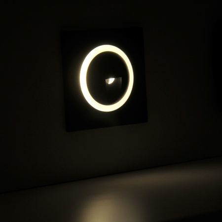 LED-Garten-Treppeneinbauleuchte 3W 20lm IP44 4000K GRAFIT Q2 GOLDLUX (Polux)