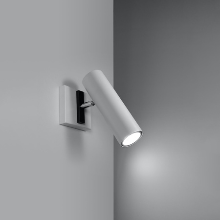 LED DIREZIONE GU10Wandleuchte Moving white SOLLUX