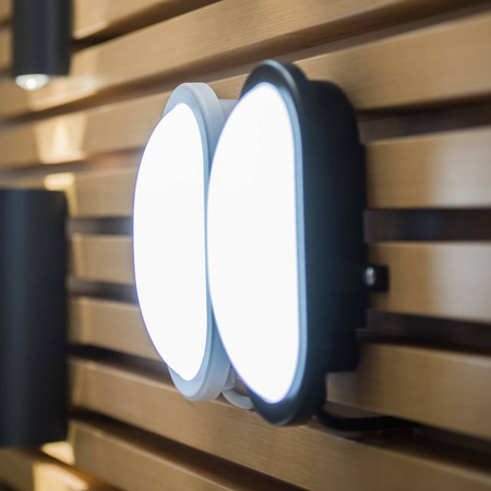 LED-Wandleuchte 11W 4000K IP54 Hermetisch Außen weiß BULKHEAD LEDVANCE