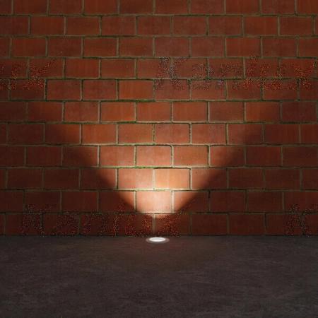 Gartenleuchte Bodenmontage BERG AD GU10 IP67 Quadratisch Silber Kanlux