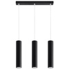 LAGOS 3L Hängeleuchte 3xGU10 Minimalistische Deckenleuchte Schwarz SOLLUX