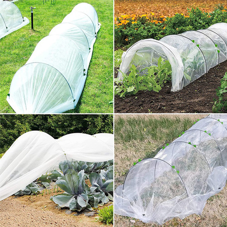 Mini-Gartengewächshaus-Folientunnel 1,8 x 6 m