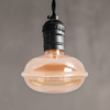 LED-Lampe E27 UFO130 4W 250lm 1800K Warm 320° Amber Dekorativ DECOVINTAGE Sanico Goldlux