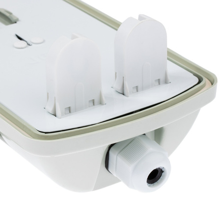 Hermetische Feuchtraumleuchte LED 2x T8, G13 Leuchte IP65 120cm+LED-Leuchtstofflampen 18W 6500K LUMILED