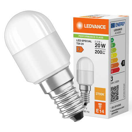 LED Lampen T25 E14 2.3W = 20W 200lm 2700K Warmweiß LEDVANCE