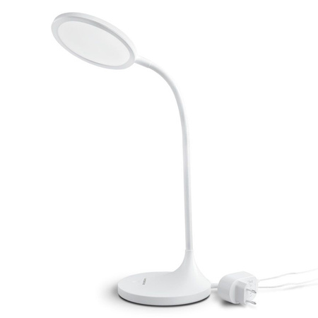 VIDEX LED-Schreibtischlampe dimmbar flexibel 20W 4100K Weiß