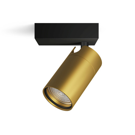 Wandlampe GU10 Wandlampe IP44 Kupfer-Schwarz Kosipo Philips