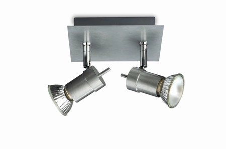 LED TITAN Deckenleuchte 2x GU10 Reflektor Bewegliche Leuchte Aluminium PHILIPS