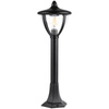 Gartenleuchte E27, Außenstehleuchte Pollerleuchte Gartenlaterne 60cm ARETOS LUMILED
