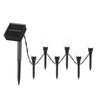 Solar Girland 6x angetriebene Kugel Garten dekorative IP44 3000K Warm