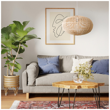 Bambus E27 Boho Bonti Kobi Dekorative Hängelampe