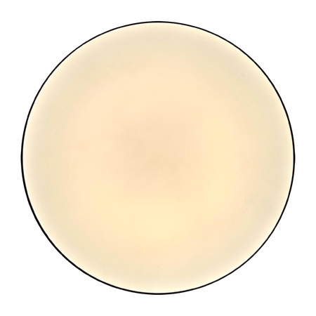 LED-Badezimmer Deckenleuchte 18W 1850lm 4000lm Neutral 120° Weiß Schwarz IP44 Moon Sanico Goldlux